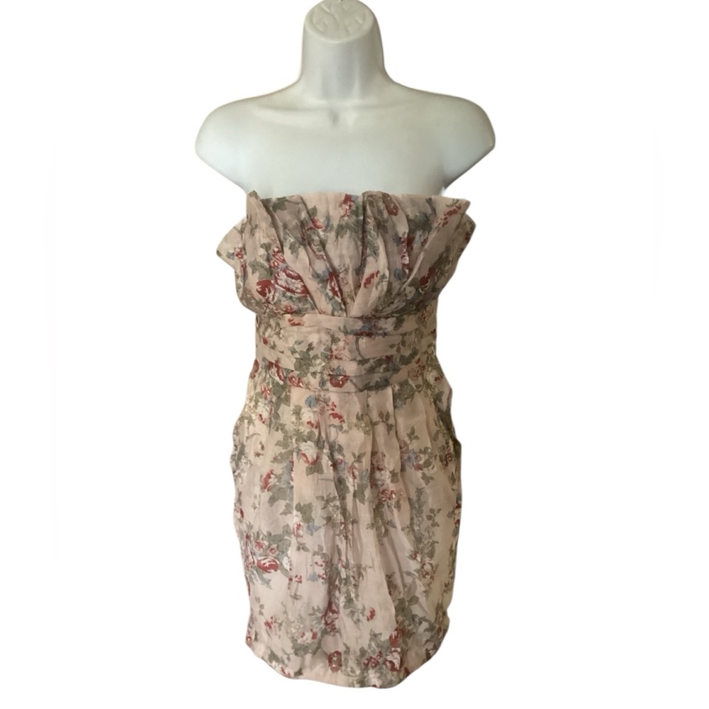Do & Be strapless dress. L